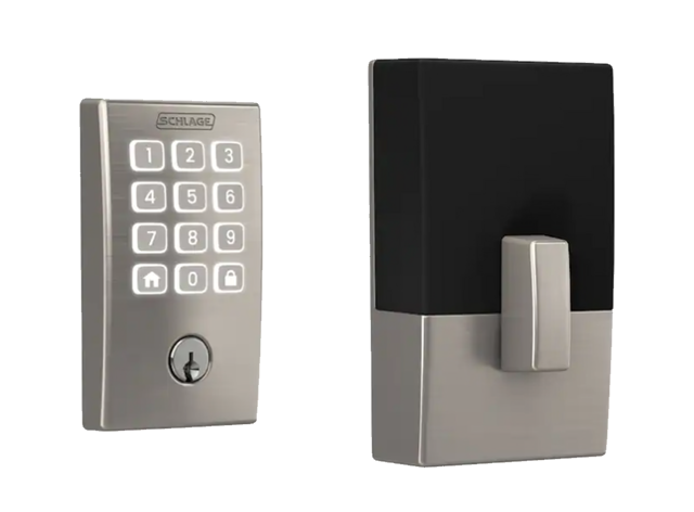 Schlage keypad deadbolt lock installed by KSB Locksmith